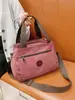 Bolso Casual Vintage para Mujer Bolso de Mano de Lona para Mujer Bolso Bandolera de Hombro para Mujer Bolso de Lona de Gran Capacidad con Múltiples Compartimentos para Mujer