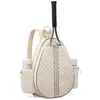 Bolsa de Tênis Amazon Transfronteiriça, Mochila Esportiva de Grande Capacidade, Bolsa Transversal, Mochila Impermeável para Pickleball ao Ar Livre