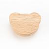 En stock Fábrica Madera Maciza Nórdica Creativo Lindo Gancho para Habitación Infantil Manija de Puerta de Armario para Ropa Gancho Fuerte sin Perforación