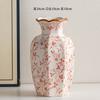 Vaso Cerâmico Azul e Branco de Porcelana Chinesa High-End Retrô para Entrada Decoração de Arranjo de Flores para Sala de Estar Ornamentos Flores Hidropônicas