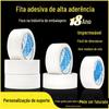 Fita crepe larga de rolo alto, alta viscosidade, para mascaramento de tinta spray, decoração, mascaramento, cola de mascaramento unilateral, resistente a altas temperaturas, papel crepom, atacado