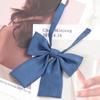 Brazalete Japonés de Color Rojo Sólido Estudiante Uniforme JK Corbatas de Lazo Raíces de Pluma Raíces de Pluma Gigantes Cianóticas Flor de Cuello Traje de Marinero Pequeño