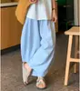 Calça Pantalona Casual Falinda Studio para Mulheres, Estilo Fino de Verão, Caimento Solto Simples, Calça Scimitar Casual Emagrecedora