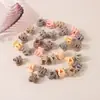 Mini Presilhas de Cabelo Florzinhas Estilo Coreano, Grampos Fofos, Presilhas Laterais Ins, Pequenos Acessórios de Cabelo Atacado