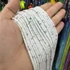 2*3mm Madeira de Pinus Branco Corte Reto Ângulo Reto Contas Redondas Contas Soltas Acessórios para Joias DIY Contas Espaçadoras para Pulseiras Produtos Semi-acabados Atacado