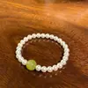 Pulseira Estilo Novo Primavera 2025 Tampa de Leite Uva Verde, Jade Fresco e Natural, Design Único, Presente de Casamento e Aniversário