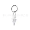 Aretes de aleación de titanio F136 con estrellas de circón 5A y colgantes de gota de agua, tachuelas para cartílago, accesorios para pendientes de aro