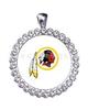 Collar Colgante de Equipo de Fútbol de 32 Equipos de la NFL de Deportes Transfronterizos de EE. UU. Washington Redskins Venta al por Mayor