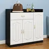 Zapatero para entrada de casa, gran capacidad, mueble de almacenamiento para recibidor de sala de estar, zapatero multicapa simple, moderno y económico