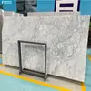 Láminas de Mármol Natural, Muestra Disponible: Travertino de 15*15 en Blanco, Negro, Gris, Marrón, Tonos Oscuros y Claros para Muebles, Cubiertas de Mesa de Comedor y Piedra para Paredes