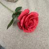 Flor artificial transfronteiriça flor de seda rosa francesa única decoração de sala de estar mesa enfeites de flores falsas atacado flores de casamento