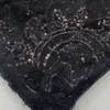Tela Bordada de Flores de Molino de Viento Estilo Nuevo para Vestuarios de Escenario y Vestidos, Tela Bordada para Camisola
