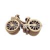 Estilo Artístico de Gran Venta Fútbol Béisbol Tractor Bicicleta Unicornio Hecho a Mano Decoración DIY Piezas de Madera Colgantes Pintadas