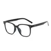 Armazón de Gafas Versátil de Moda 52 Marco Grande Retro Gafas Lisas para Mujer Versión Coreana Adelgazante Se Puede Montar con Graduación Y6627 Moderno