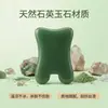 Tabla Gua Sha de Jade de Cuarzo Natural al por Mayor para Cuerpo Completo y Rostro, Compacta y Portátil, Masajeador Facial Reafirmante con Forma de Moneda Antigua