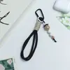 Novo Cordão de Celular com Pingente de Rosto Sorridente da Huayang, Alça Anti-Perda para Bolsa e Garrafa de Água, Pulseira Colorida, Cores Personalizáveis