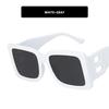 Kedun Transfronterizo Europeo y Americano Vanguardista Gafas de Sol en Forma de B Cuadradas Caladas 2020 Nuevas Gafas de Sol Modernas Gafas de Sol Estilo Urbano