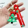 Llavero de Peluche de Papá Noel Transfronterizo Colgante de Regalo de Navidad Muñeco de Peluche Navideño Adorno Colgante para Máquina de Peluches