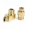 Boquilla de aceite para deslizador Conector en ángulo recto PL Conector de manguito Codo con resorte interno Tubo de aluminio Tubo Conector de tubo de aceite de nylon