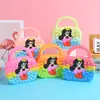 Bolsa de Silicone Pioneira no Controle de Roedores Transfronteiriço, Bolsa Transversal para Meninas, Porta-Moedas de Princesa, Brinquedo Educativo, Mochila Push-and-Play