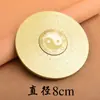 Brújula mini portátil de latón macizo retro Taiji chismes con mango giroscópico de punta de dedo, fábrica de Yiwu al por mayor
