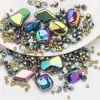 Nuevo En Stock Cadena para Teléfono Móvil Serie de Colores Kit de Materiales para Pulsera Collar DIY Cuentas Sueltas de Vidrio Cuentas con Hilo Accesorios de Joyería Al por Mayor