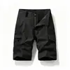 2026 Pantalones Cortos Cargo Rectos de Verano para Hombre Estilo Europeo y Americano Tácticos Versátiles para Exteriores de Cinco Puntos Casuales de Moda al por Mayor