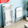 Mesa Dobrável para Uso Doméstico, Mesa de Computador Sem Instalação, Mesa de Estudo Portátil para Quarto, Mesa Longa Simples, Mesa de Escritório para Atacado