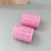 Rizador autoadhesivo de plástico, rodillo para rizar el cabello femenino, ocho flequillos de aire, artefacto fijo para peinar, persona perezosa