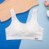 Verão Fino Período de Desenvolvimento Estilo Colete Roupa Íntima para Meninas Crianças e Estudantes Sem Aros Malha Sutiã para Meninas Esportivo e Respirável