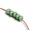 Jade atacado um produto Jade jade anel de jade acessórios pequeno círculo DIY artesanato materiais soltas contas acessórios de jóias