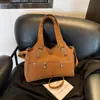 Bolso Grande de Invierno 2025 Nueva Moda Bolso Versátil de Hombro Cruzado Gran Capacidad Bolso Tote Multifuncional para Mujer