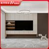 Mueble de TV de Aleación de Aluminio Personalizado para Toda la Casa Estilo Nuevo Chino Integrado Sala de Estar Pared Completa Pared de Fondo para TV Almacenamiento Almacenamiento