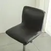 Funda de Silla de Cuero Elástico Hotel Restaurante Recepción de Restaurante Asiento de Oficina Funda para Silla de Respaldo Bajo Silla Banquete Decoración Suave