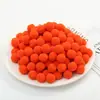 3cm 10 Piezas Por Paquete Bolas Blancas de Pelo de Alta Elasticidad Bolas de Pelo Pequeñas Coloridas de Poliéster Accesorios de Bolas de Felpa de Poliéster para Manualidades