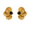 Brincos Europeus e Americanos de Aço Titânio que Não Desbotam para Mulheres, Brincos de Moda de Luxo Leve de Nicho Dourado, Grande Quantidade Disponível para Atacado