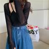 Cárdigan de Punto Blanco con Protección Solar para Mujer Verano 2025 Nuevo Chal Exterior Delgado Estilo Francés Suave Top Corto