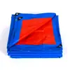 Lona Azul-Naranja-Azul-Blanco, Engrosada, Impermeable por Ambos Lados, Venta al por Mayor desde el Fabricante, Resistente al Sol, Resistente al Desgaste, Cubierta Impermeable