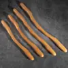Palo Rodillo de Tendones de Madera de Haya Palo Raspador Casero Palo Universal para Golpear Tendones Palo de Ejercicio Palo Masajeador para Dragado de Meridianos