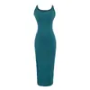 Vestido camisola sexy de color liso con escote en V pequeño para mujer, con un diseño elegante, abertura trasera de verano, corte ajustado, bodycon, elegante vestido de longitud media