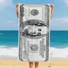 Dólar Estadounidense Tem Toalla de Playa Más Vendida Toalla Impresión Digital Europea Xiyin Microfibra Toalla de Baño Transfronteriza Tamaño Grande
