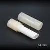 Carcasa Redonda para Lápiz Labial con Boca Inclinada Personalizada Tubo de Plástico para Bálsamo Labial de 11 mm, Tubo Vacío para Bálsamo Labial con Logotipo Imprimible