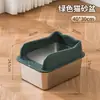 Caja de Arena para Gatos LOGO Personalización Metal Plástico Extra Grande Semicerrada Anti-Rastreo Fábrica Muestra Gratuita Personalización
