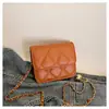 Bolso de Cadena de Moda Estilo Coreano Fragante 2024 Primavera y Verano Nuevo Bolso de Hombro Romboidal de Moda Mini Bolso Bandolera para Mujer
