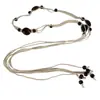 Cadena de Cintura Bohemia con Cuentas para Mujer, Cinturón Trenzado Retro Estilo Étnico, Diseño Antiguo, Borlas, Accesorios Versátiles para Ropa