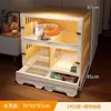 Villa para Gatos con Inodoro Integrado, Nido para Gatos de Interior, Jaula para Gatos, Gabinete Pequeño para Gatos, Casa para Gatos