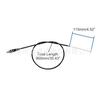 Línea de acelerador de motocicleta GOOFIT de 35,43" adaptada a motocicletas ligeras ATV Go Kart de 50 cc a 125 cc