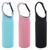 Funda Universal para Termo de Material de Buceo Cruzado Portátil Antiescaldante Color Sólido Vaso de Agua Portátil de Acero Inoxidable Cubierta Protectora de Vidrio