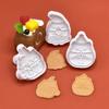 Série de Natal Molde de Biscoito Artificial Ferramentas de Confeitaria para Bolo DIY Molde de Plástico Fornecimento Direto da Fábrica em Estoque