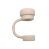 Tampa de Silicone para Tubo de Sucção Flor de Pessegueiro Explosões da Amazon Flor Alimentícia Silicone Macio Tampa de Canudo 10MM Copo Stanley à Prova de Poeira